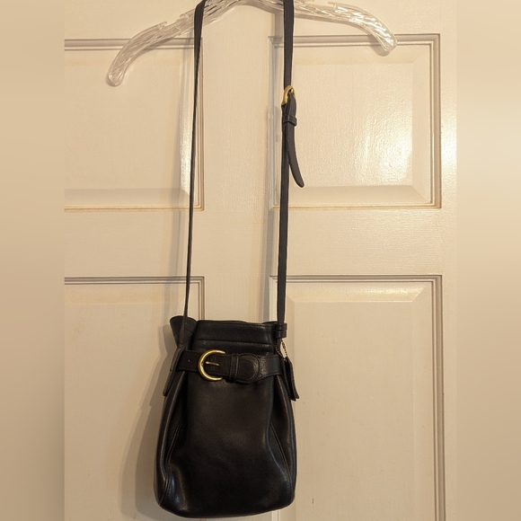 🇺🇸COACH Vtg Belted Pouch crossbody Bag - Picture 10 of 15